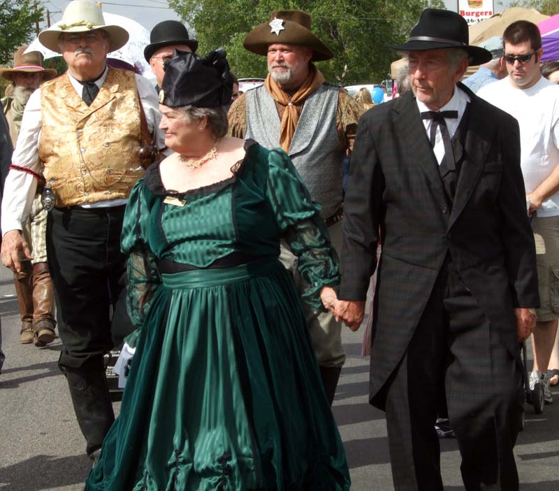 photo of people in costumes